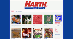 Desktop Screenshot of harthrecords.com